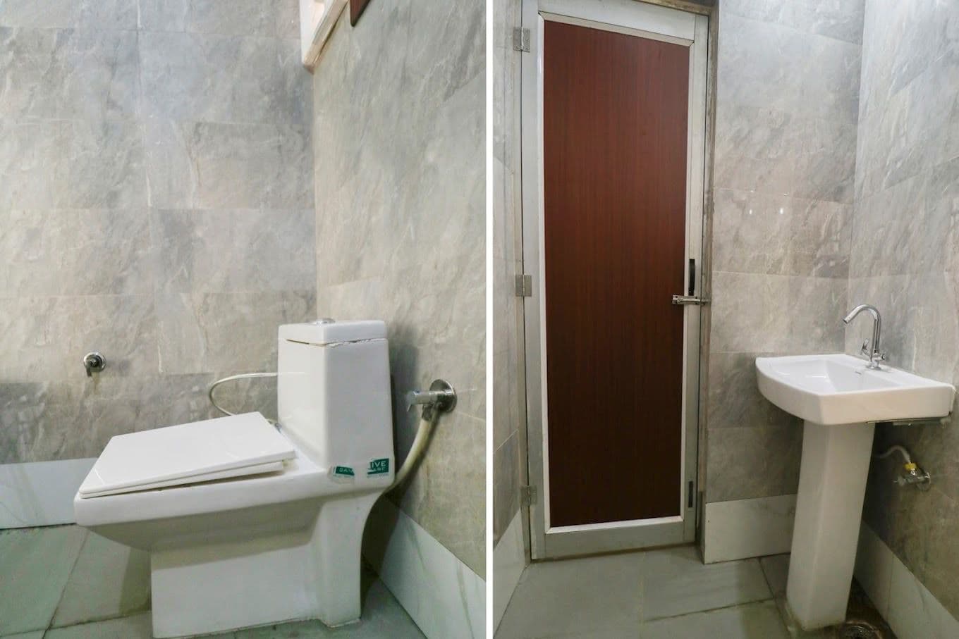 Modern bathroom fittings